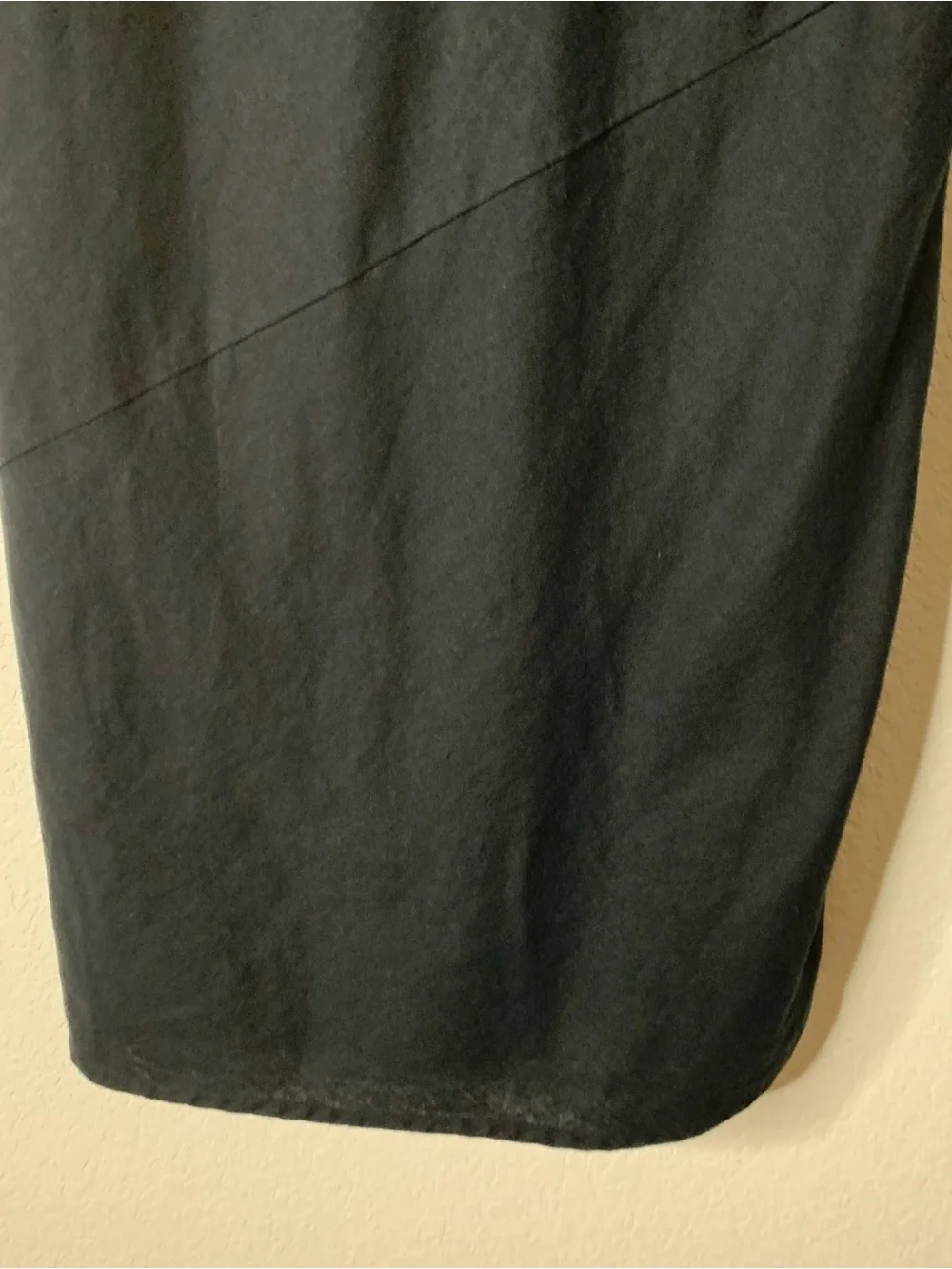 Abercrombie & fitch womens black High-Neck Linen-Blend Maxi Dress S